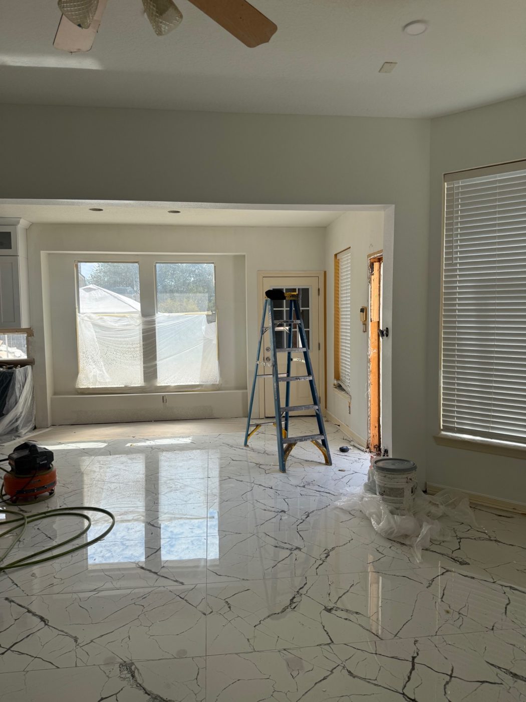 Flooring Installation in Houston &ndash; flooring mid-install